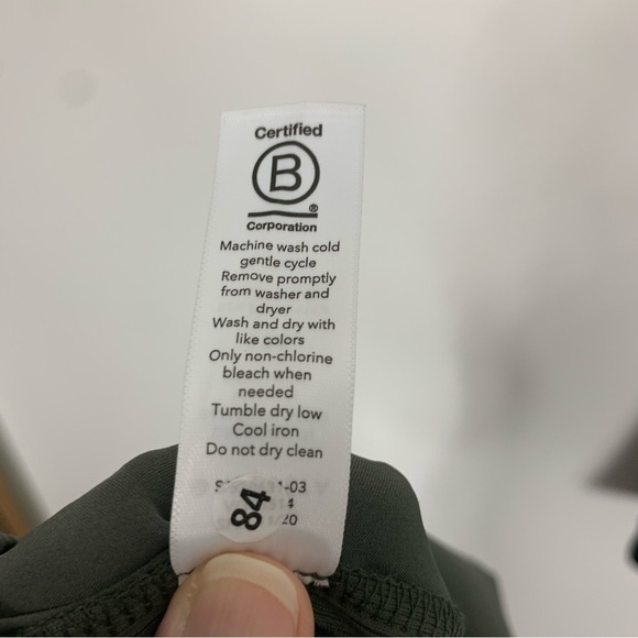 NWT Athleta Brooklyn Jogger Pants Green Size 26 - Picture 12 of 13